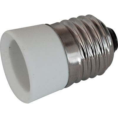 10 x ADATTATORE LAMPADA E27-E14