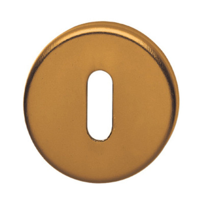 10 x BOCCHETTA ALLUMINIO ANODIZZ BRONZO FORO PATENT