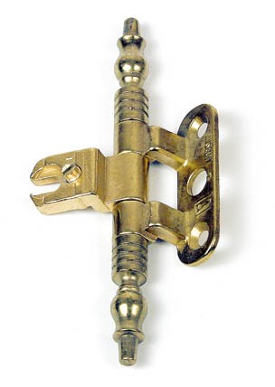 10 x CERNIERA P/MOBILI A0114 OTTONATO 46X14 MM*