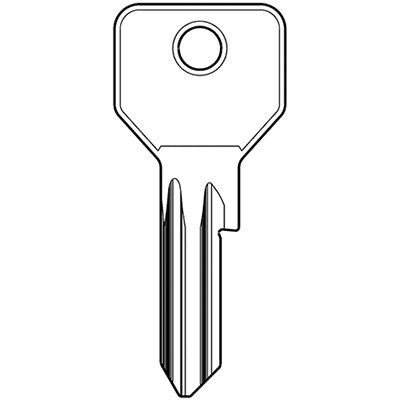 10 x CHIAVE PIATTA CISA 01070.05 ORIGINALE