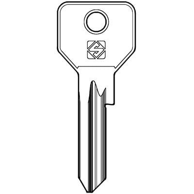 10 x CHIAVE PIATTA CISA CS119R SILCA