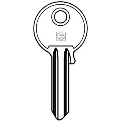 10 x CHIAVE PIATTA MG MONTI MN5 SILCA