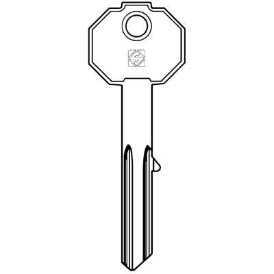 10 x CHIAVE PIATTA PREFER PF215 SILCA