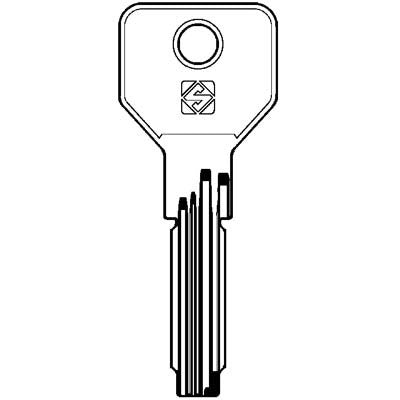 10 x CHIAVE PUNZONATA CISA CS146 SILCA