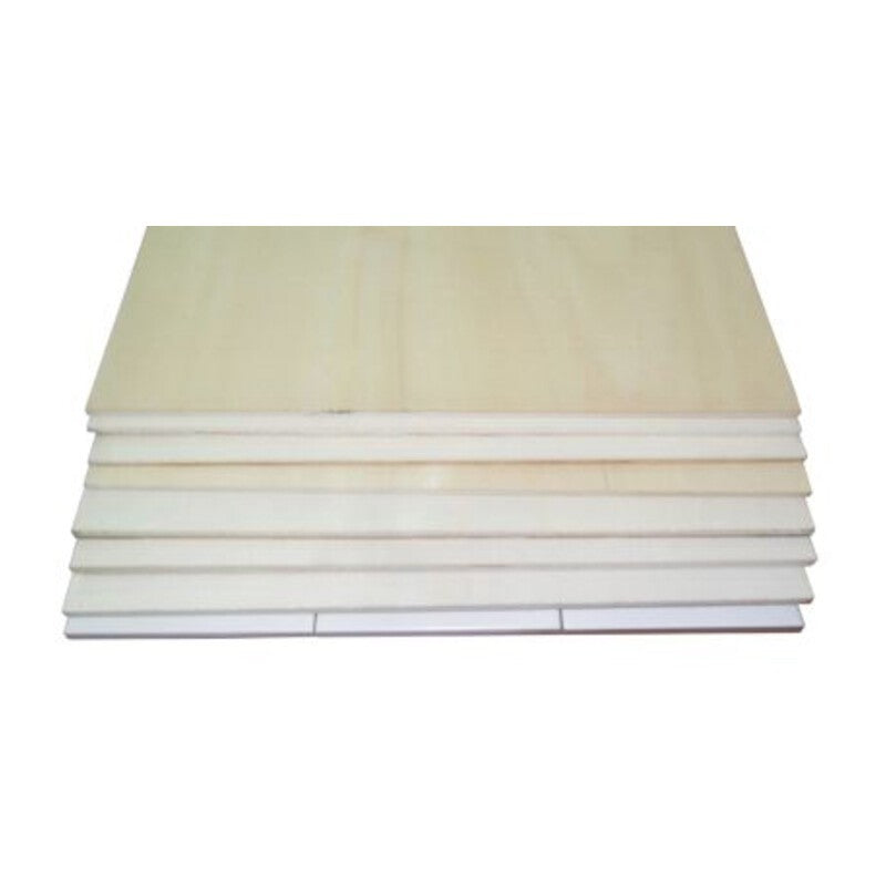 10 x COMPENSATO DI PIOPPO 1000X510X 4 MM