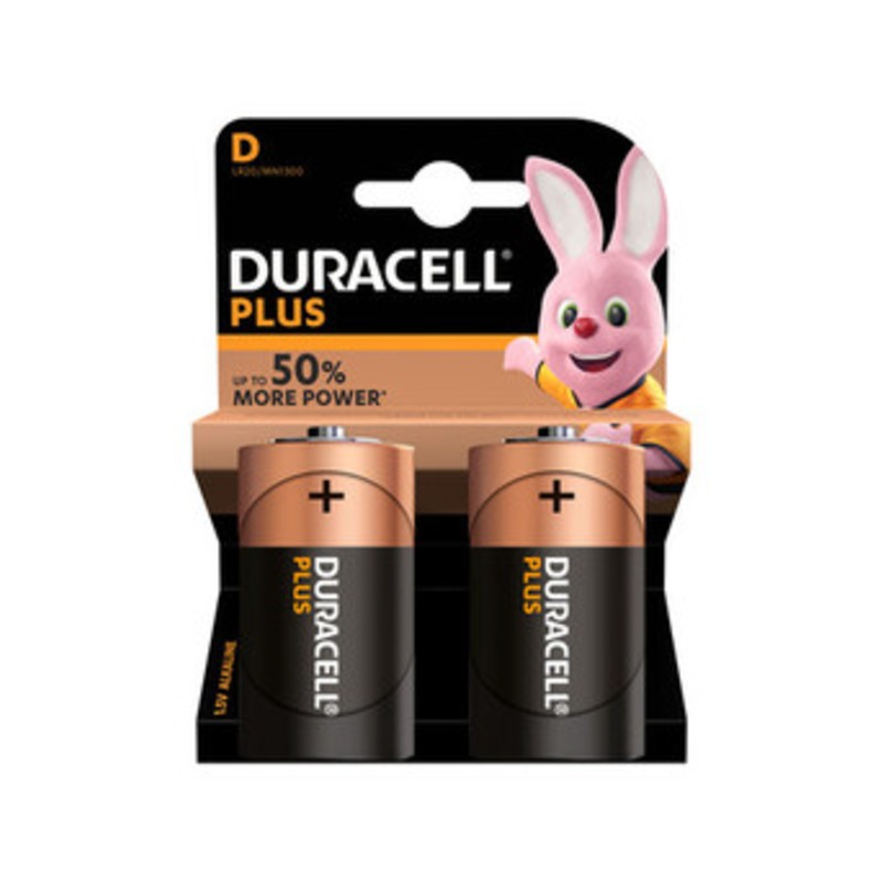 10 x DURACELL BATT ALCALINA TORCIA 2 PZ MN1300