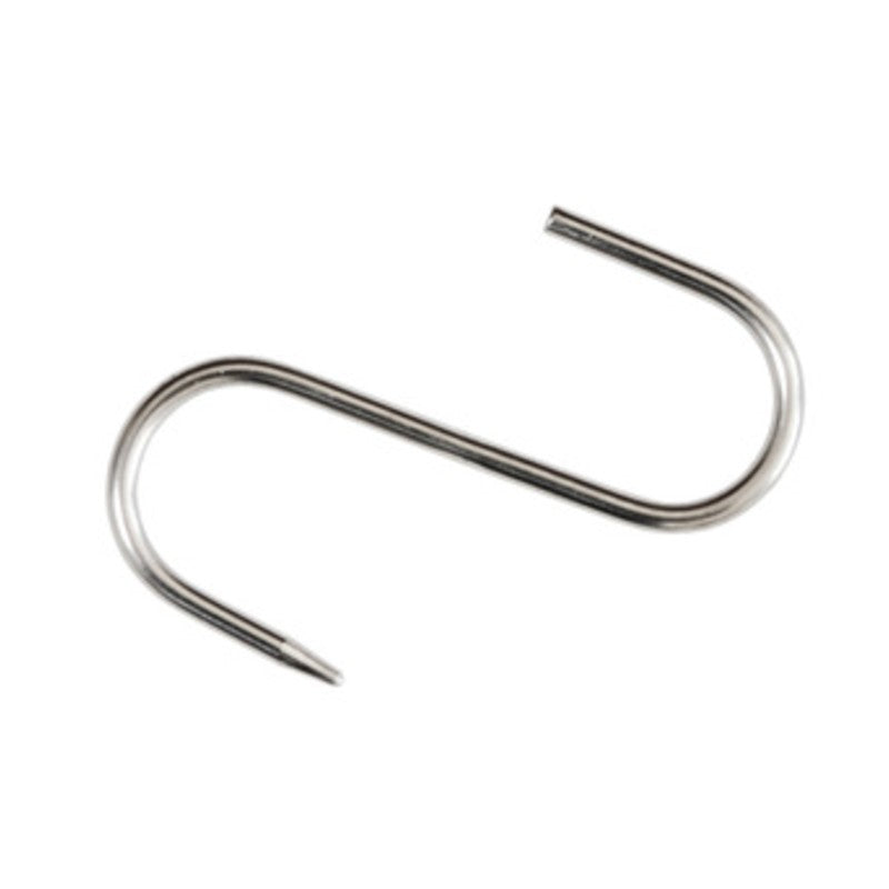 10 x GANCIO INOX P/MACELLAIO 120 X 5 MM*
