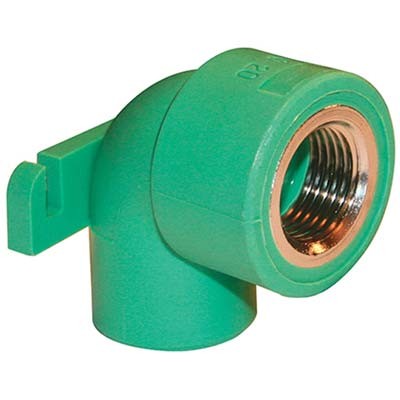 10 x GOMITO PPR A SALDARE 90° F.FEMMINA + STAFFA