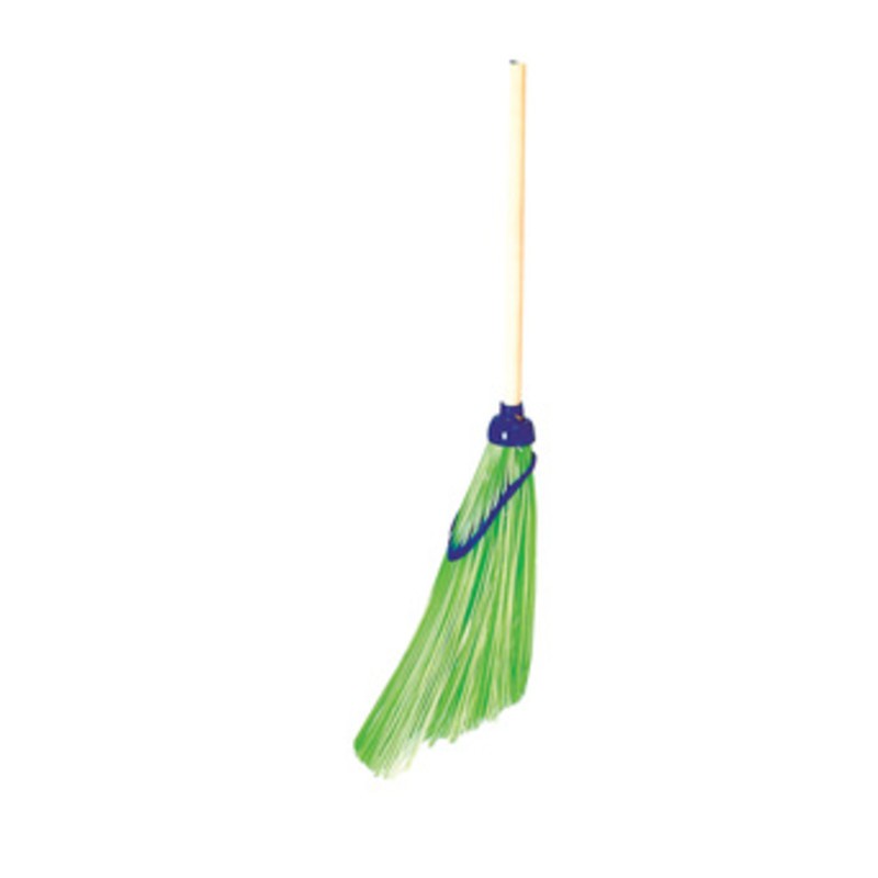 10 x MANICO P/SCOPA SPAZZINA FAGGIO D 25X130 CM