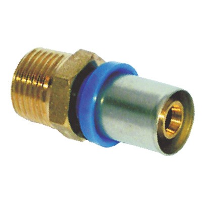 10 x MANICOTTO MULTISTRATO PRESSARE FIL MASCHIO BAMPI