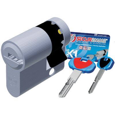 10 x MEZZO CILINDRO SAGOMATO EVO K1 3100-M SECUREMME