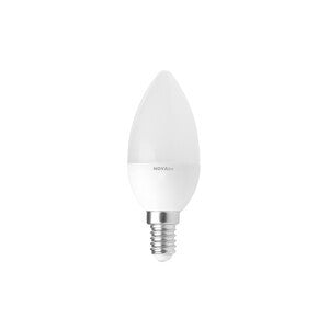 10 x NOVA LAMPADINA LED OLIVA E14 5,5W 6500K