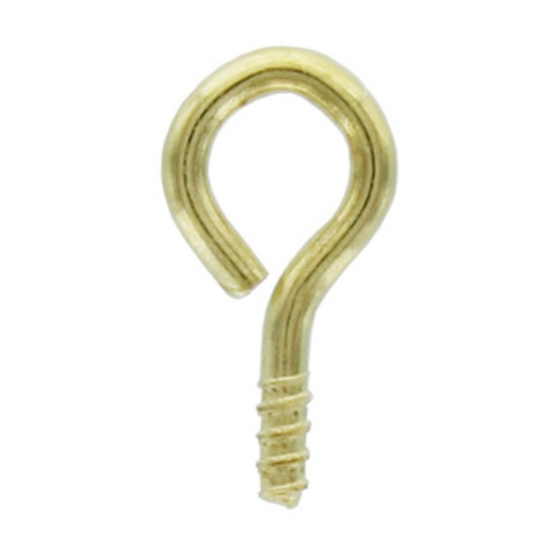 10 x OCCHIOLO OTTONATO 2 X D INTER 5,6 MM CONF 10 PZ*