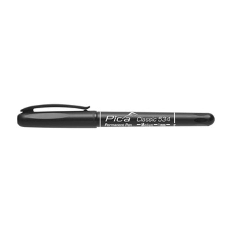 10 x PENNARELLO PICA CLASSIC INSTANT DRY P.MEDIA NERO