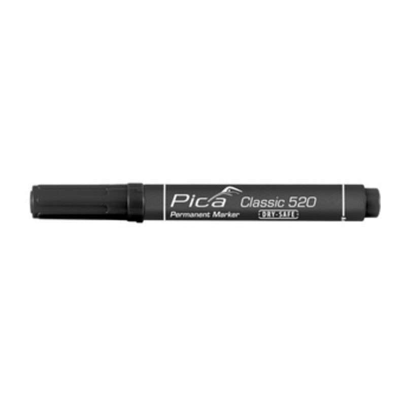 10 x PENNARELLO PICA CLASSIC PUNTA TONDA NERO