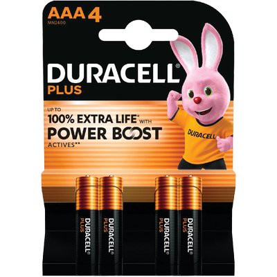 10 x PILA MINI STILO AAA PLUS POWER BOOST DURACELL