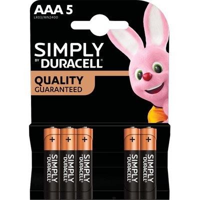 10 x PILA MINI STILO AAA SIMPLY DURACELL
