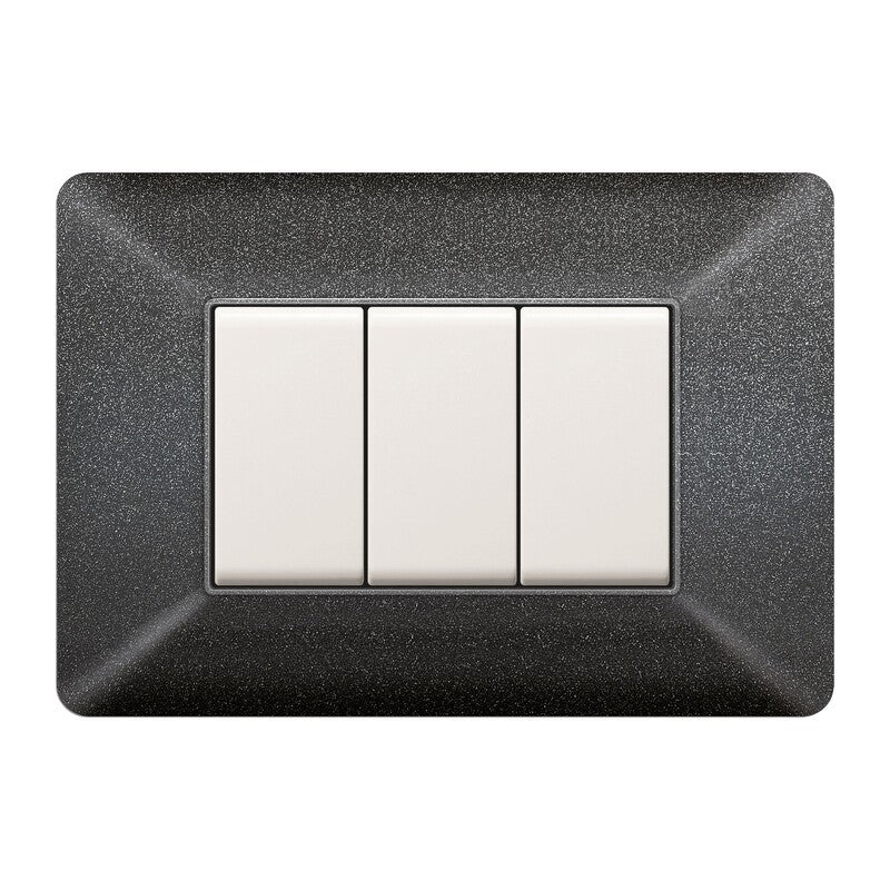 10 x PLACCA EASY MATIX GRIGIO NOTTE 3P