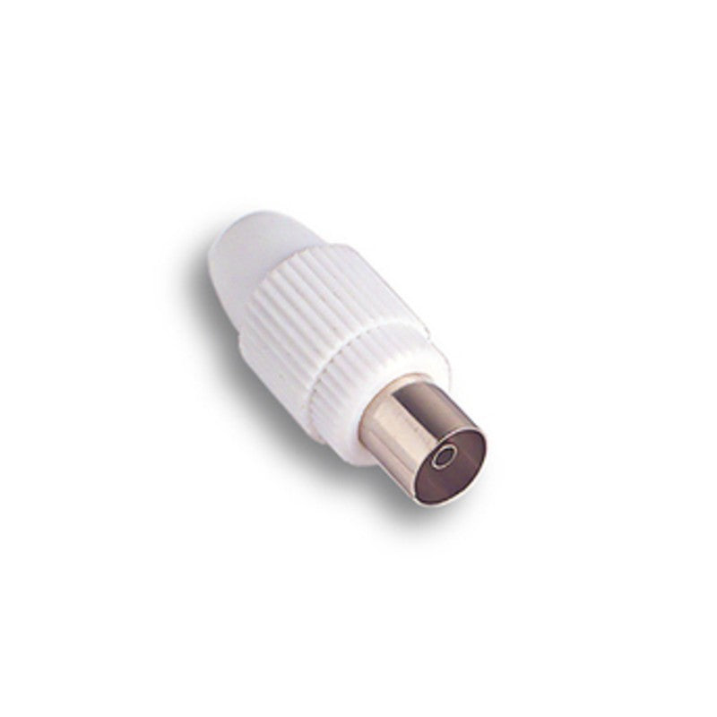 10 x PRESA COASSIALE DIRITTA P/TV MAX 7 MM