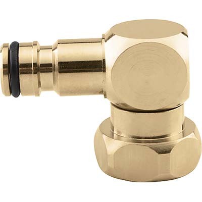 10 x PRESA GIREVOLE OTTONE + INNESTO RAPIDO STARS