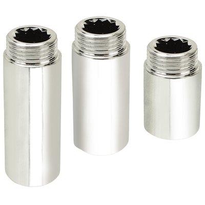 10 x PROLUNGA MF OTTONE CROMATO