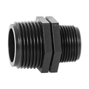 10 x RACCORDO POLIPROP NIPPLO RIDUZIONE 2X1/2