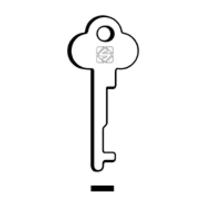 10 x SILCA 1003P1 CHIAVE PROFILO FERRO