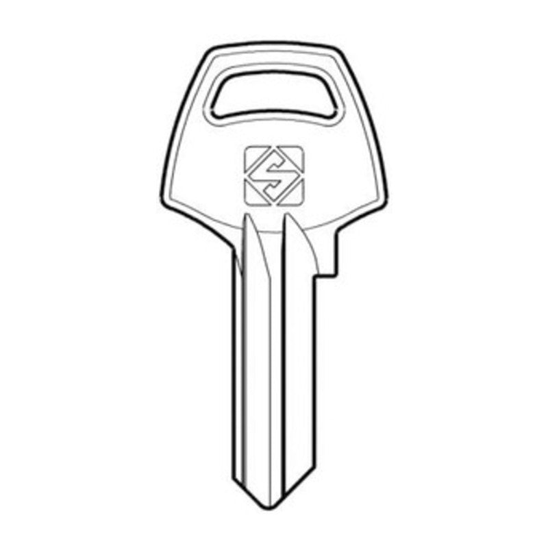 10 x SILCA CB3 CHIAVE PROFILO ACCIAIO