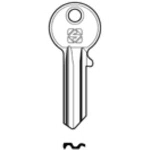 10 x SILCA CS8 CHIAVE PROFILO OTTONE