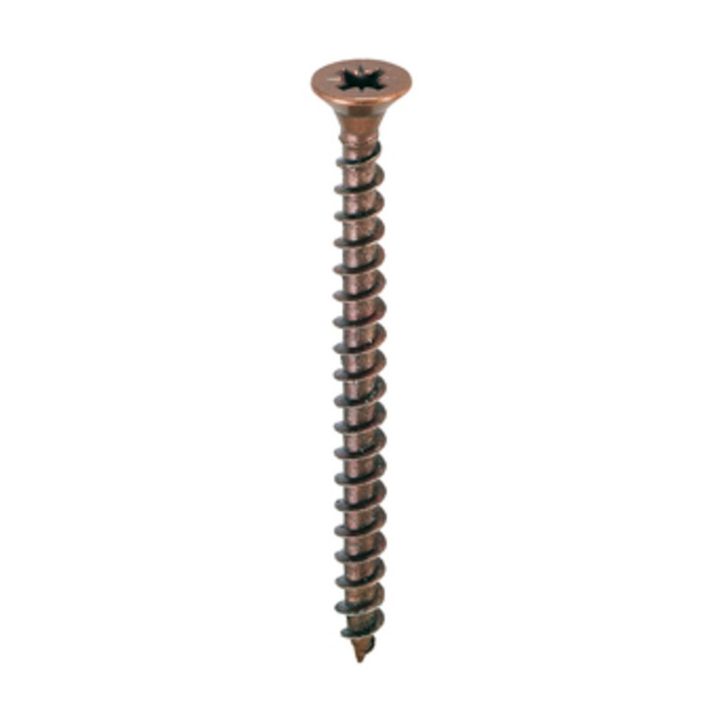 10 x VITE TRUCIOLARE TSP PZ 2,5X 18MM BRONZATA