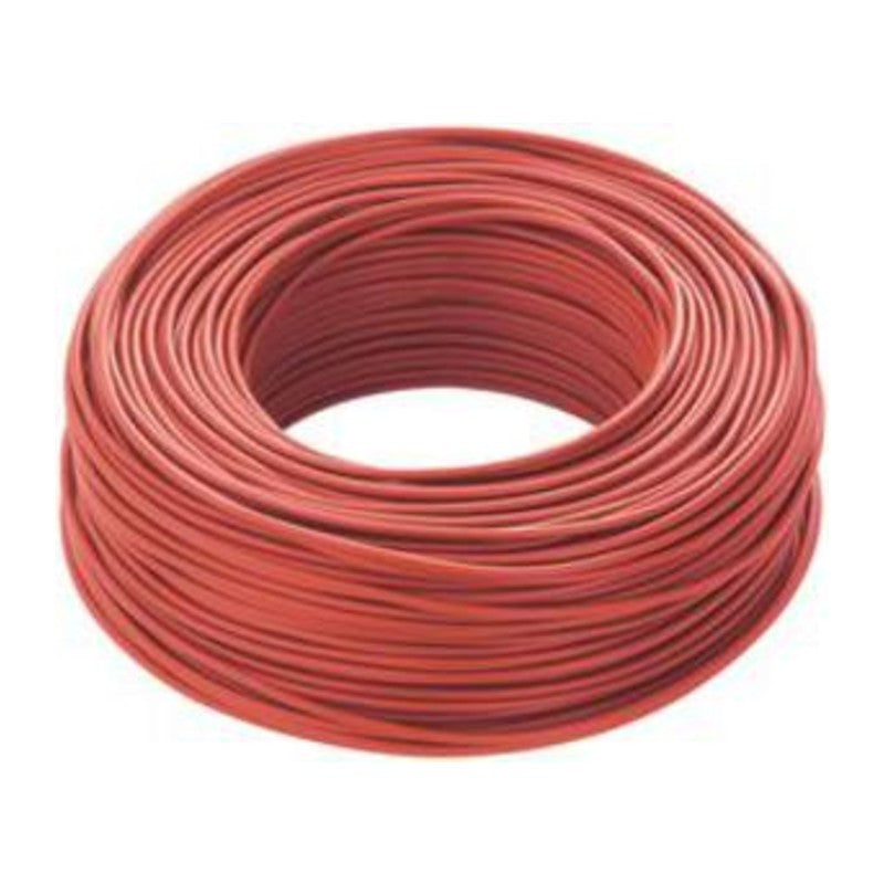 100 x CAVO ELETTRICO UNIPOL FS17 SEZ 1,5 MM ROSSO
