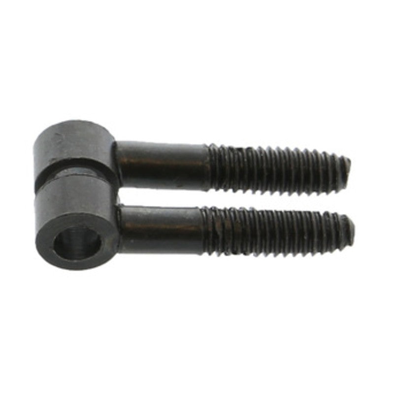 100 x CERNIERA ANUBA 48098.12 FERRO BRUNITO 9X12 MM**