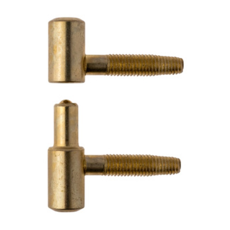 100 x CERNIERA ANUBA ACCIAIO OTTONATO D 13 MM**