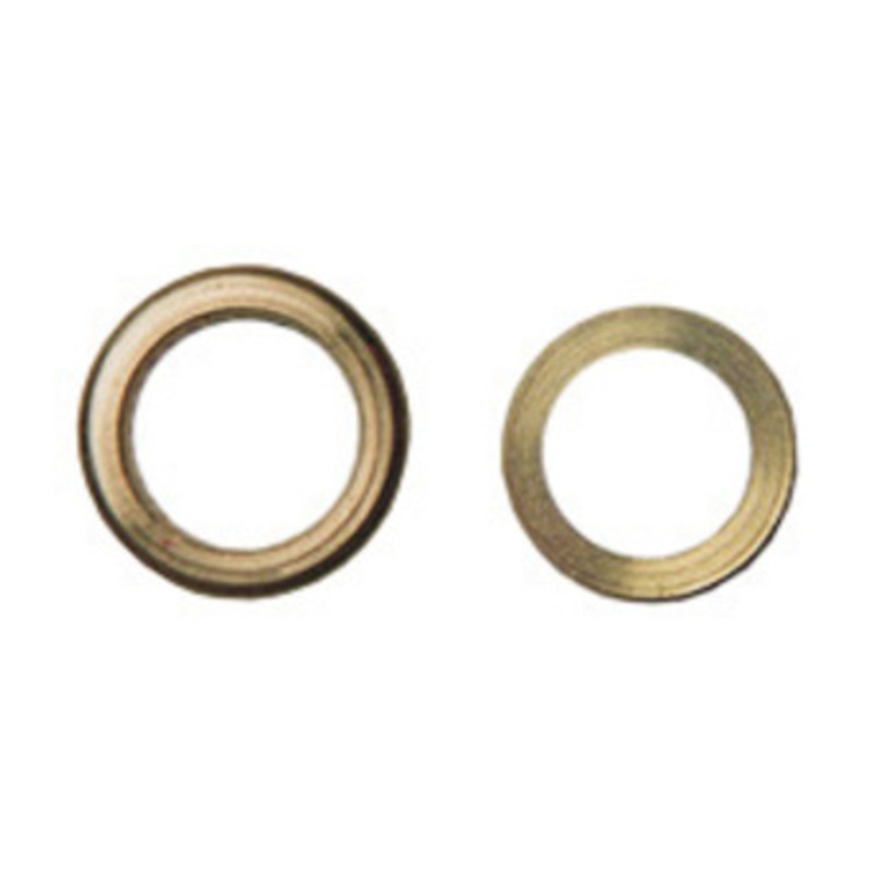 100 x RONDELLA ALZAPORTA OTTONE D 9 MM**