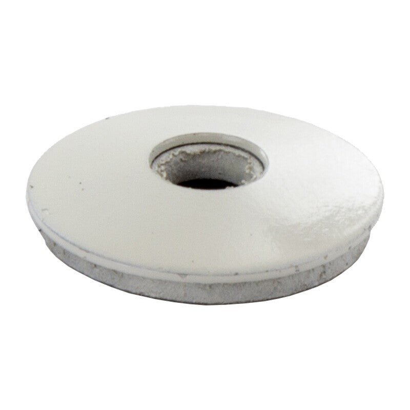 100 x RONDELLA C/GUARN EPDM D 6,7 X22MM ZN BIANCA GRIGIA