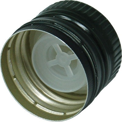 100 x TAPPO A VITE + SALVAGOCCIA ACCIAIO/PLASTICA