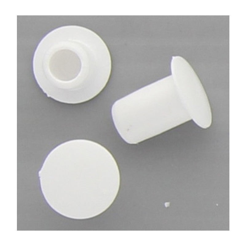 1000 x COPRIFORO PLASTICA BIANCO D 6 MM*