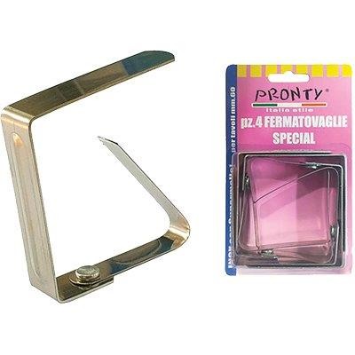 12 x FERMATOVAGLIE A MOLLA GIGANTE PRONTY
