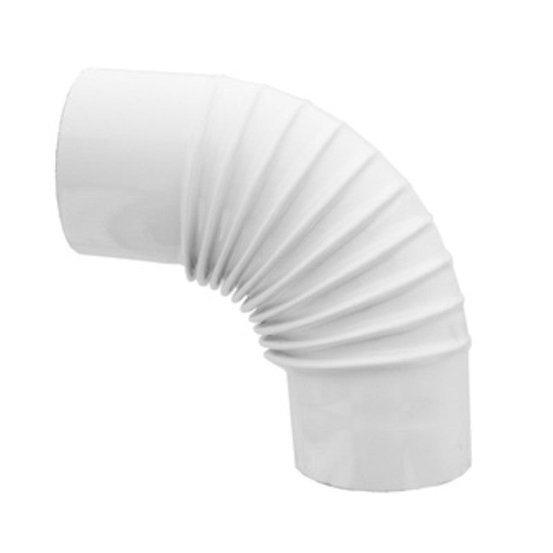 12 x GOMITO P/STUFA 90 D 10 CM BIANCO