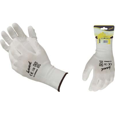 12 x GUANTO POLIURETANO BIANCO WORKIT