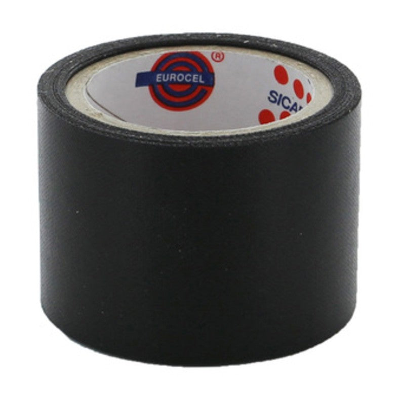 12 x NASTRO TELATO ADESIVO 38 MM X 2,7 M NERO