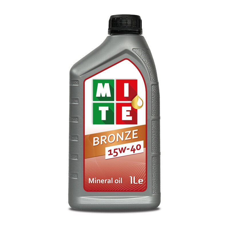 12 x OLIO LUBRIFICANTE MITE PREMIUM 15W40 1 L