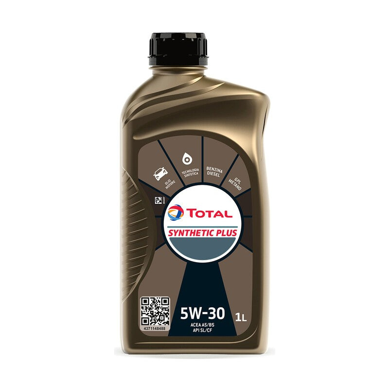 12 x OLIO LUBRIFICANTE TOTAL SYNTHETIC PLUS 5W30 1 L