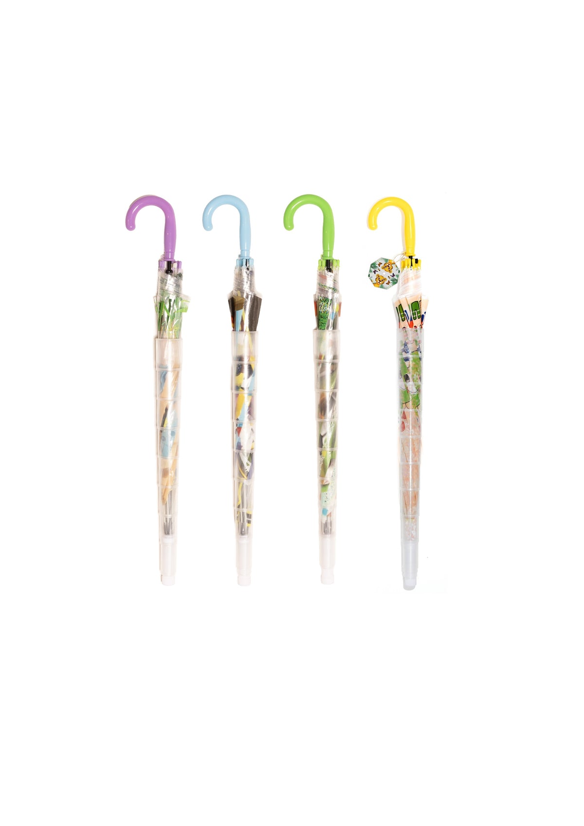 12 x OMBRELLO AUTOMATICO C/BICCHIERE BAMBINA/O