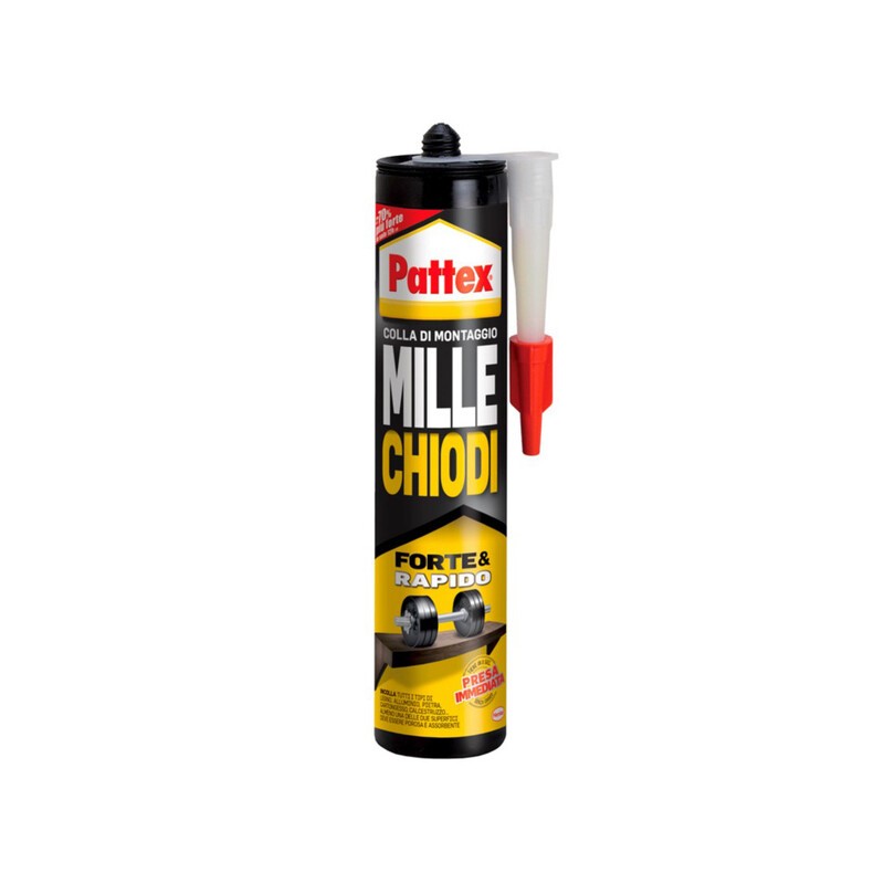 12 x PATTEX MILLECHIODI FORTERAPIDO 400 G CARTUC