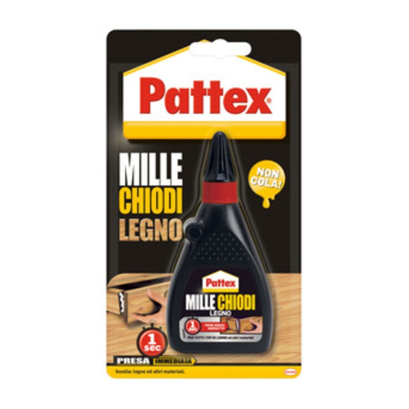 12 x PATTEX MILLECHIODI LEGNO 100 G