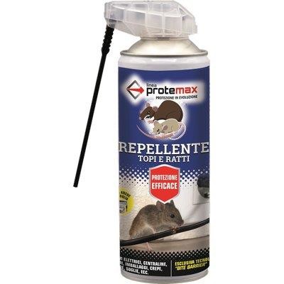 12 x REPELLENTE TOPI E RATTI SPRAY PROTEMAX
