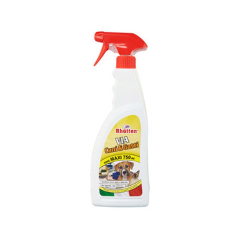 12 x RHUTTEN DISABITUANTE CANI E GATTI 750 ML