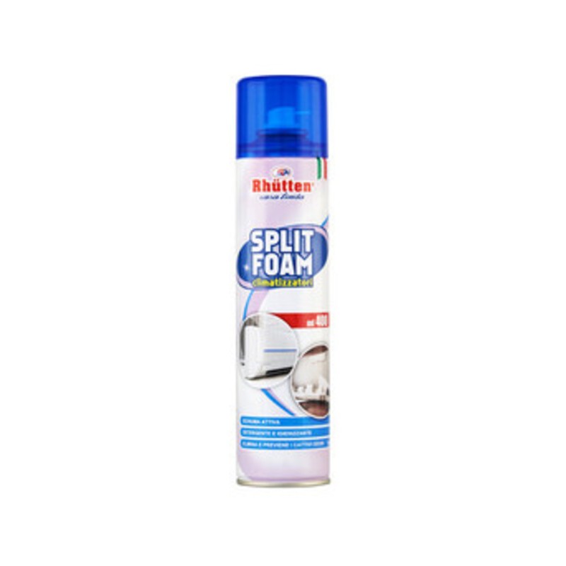 12 x RHUTTEN SPLIT FOAM CLIMATIZZATORE 400 ML SPRAY