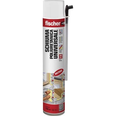 12 x SCHIUMA POLIURETANICA UNIVERSALE FISCHER
